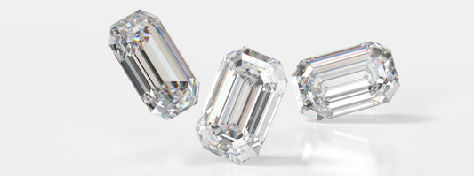 Radiant cut diamond ring with Cadillac side stones for a unique design.