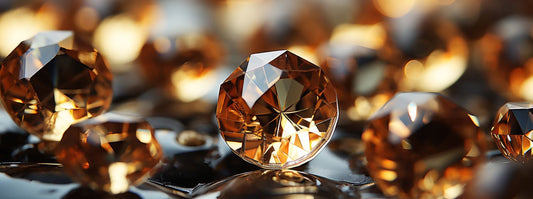 Variety of materials used in jewelry making