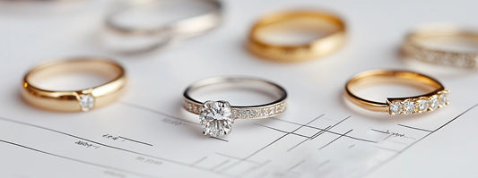 Measuring ring size with a ruler and string