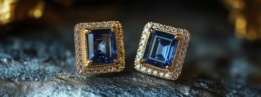 Bright spring jewelry featuring pastel gemstones and floral designs