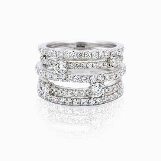 Diamond White Gold Ring