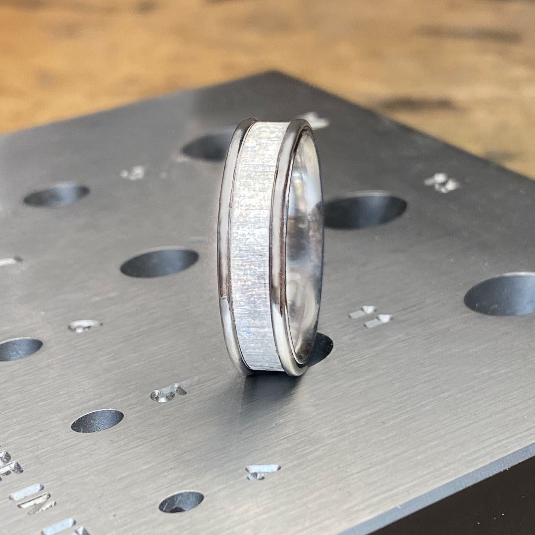 Platinum Men's Wedding Band