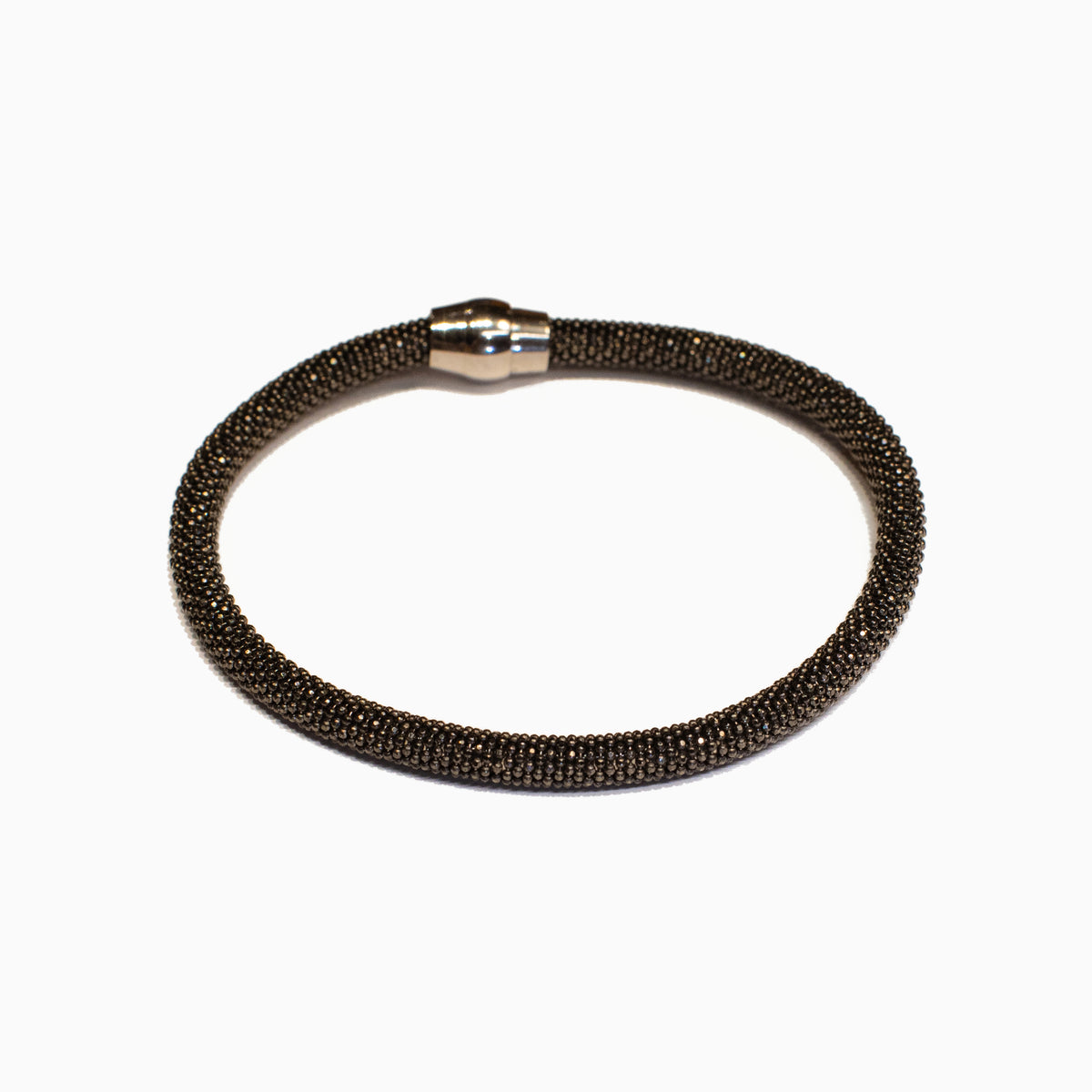 Black Gold Plated Mesh Bracelet 4.5mm