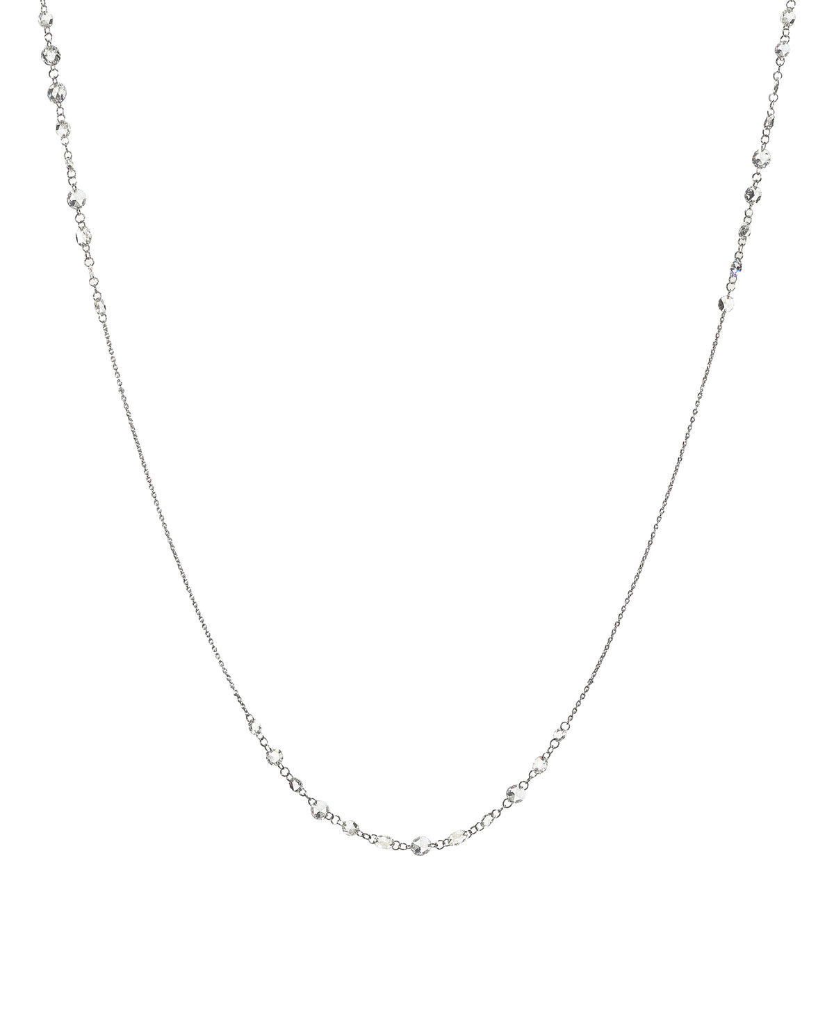 Floating Thirty-Two Diamonds Necklace