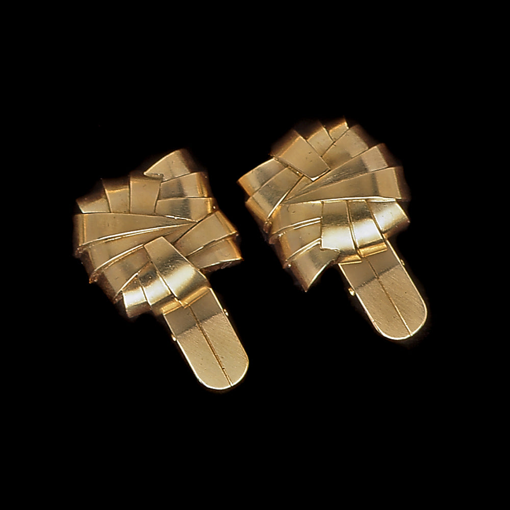 Ball of Ribbon Cuff Links